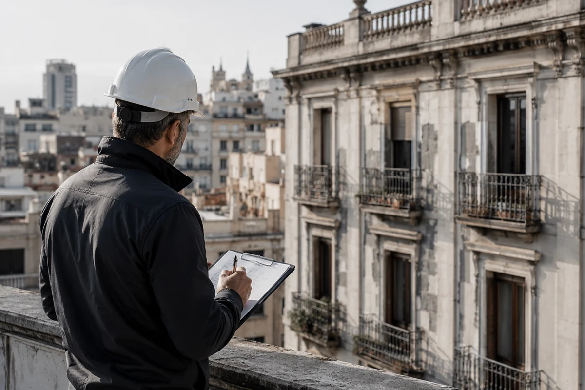 inspeccion tecnica de edificio para planificar una rehabilitacion adaptada a sus necesidades en Madrid