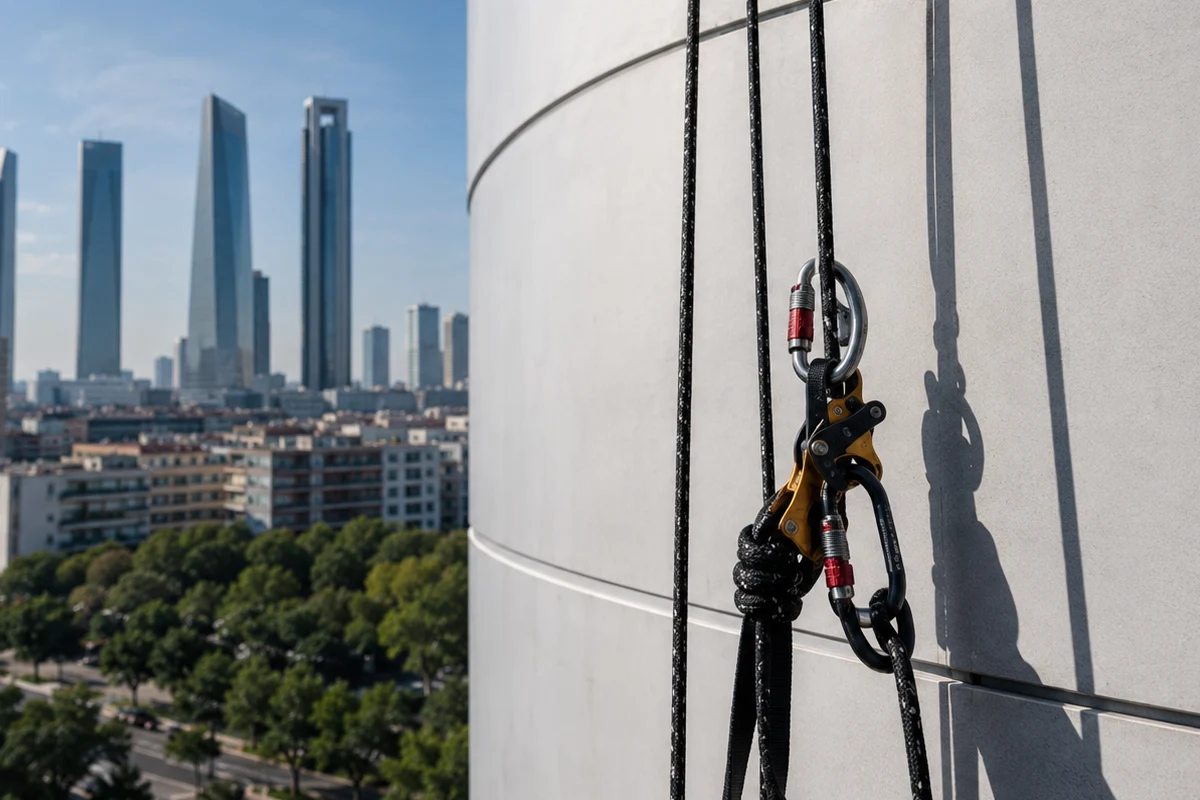 trabajos verticales adaptados a cada situacion mediante sistemas de acceso por cuerdas en edificios de madrid trabajos verticales adaptados a cada situacion mediante sistemas de acceso por cuerdas en edificios de madrid